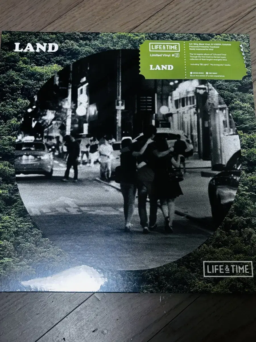 라이프앤 타임 2집 land lp 팝니다